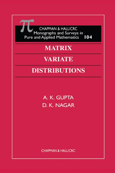 Produktbild: Matrix Variate Distributions