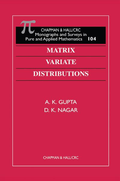 Produktbild: Matrix Variate Distributions