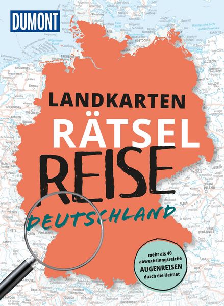 Produktbild: Landkarten-R&auml;tselreise Deutschland
