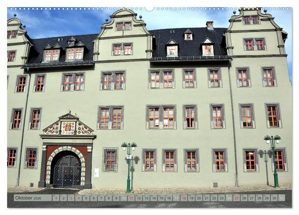 Produktbild: Weimar - Dichterstadt (Wandkalender 2026 DIN A2 quer), CALVENDO Monatskalender