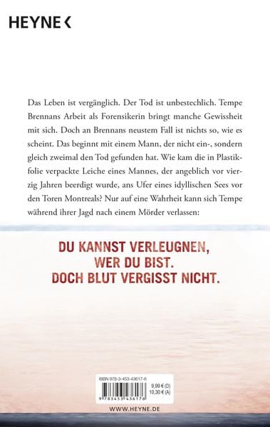 Produktbild: Blut vergisst nicht / Tempe Brennan Band 13