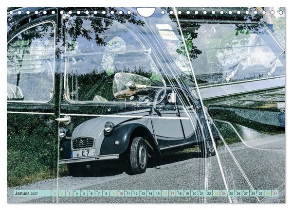 Produktbild: Citro&euml;n 2CV im Detail (Wandkalender 2027 DIN A4 quer), CALVENDO Monatskalender