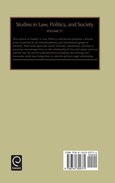 Produktbild: Studies in Law, Politics and Society