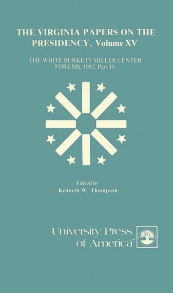 Produktbild: The Virginia Papers on the Presidency