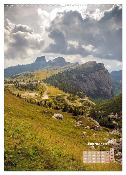 Produktbild: Dolomiten, ein Meer aus Bergen by VogtArt (Wandkalender 2026 DIN A2 hoch), CALVENDO Monatskalender