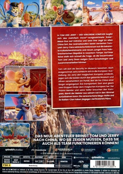 Produktbild: Tom und Jerry: Der Verlorene Kompass