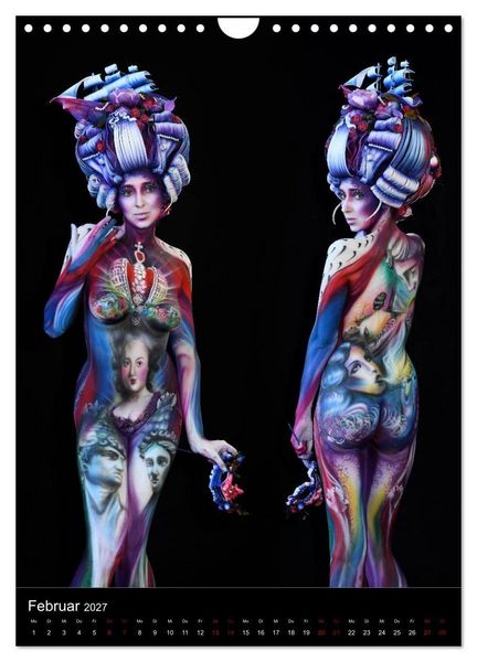 Produktbild: World Bodypainting Festival #21 (Wandkalender 2027 DIN A4 hoch), CALVENDO Monatskalender