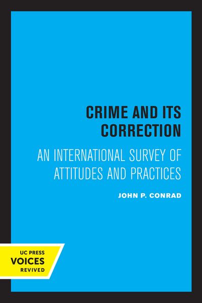 Produktbild: Crime and Its Correction