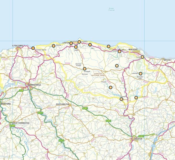 Produktbild: Short Walks on Exmoor