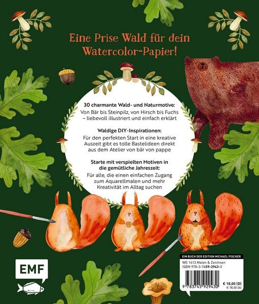 Produktbild: Watercolor &ndash;&nbsp;Wilder Wald