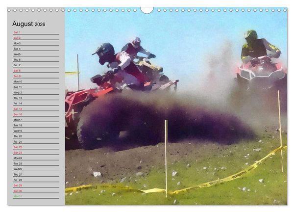 Produktbild: Enduro Racing (Wall Calendar 2026 DIN A3 landscape), CALVENDO 12 Month Wall Calendar