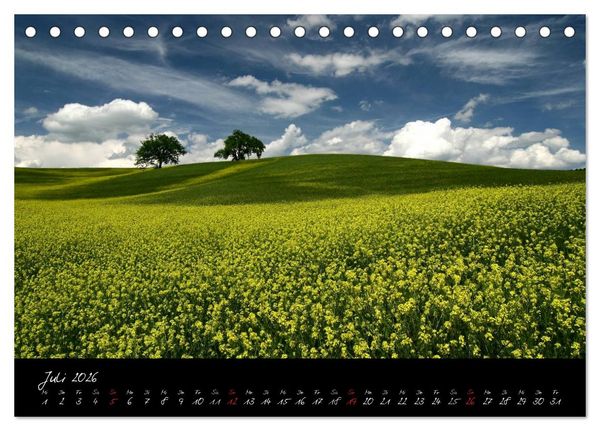Produktbild: Licht der Toscana (Tischkalender 2026 DIN A5 quer), CALVENDO Monatskalender