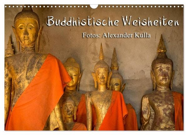 Produktbild: Buddhistische Weisheiten (Wandkalender 2026 DIN A3 quer), CALVENDO Monatskalender