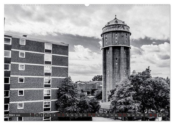 Produktbild: Ein Blick auf Nienburg an der Weser (Wandkalender 2026 DIN A2 quer), CALVENDO Monatskalender