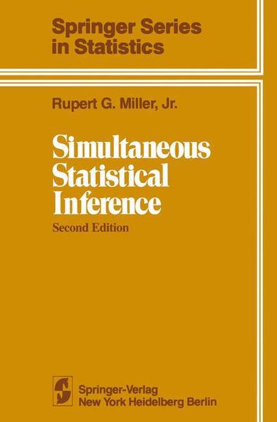 Produktbild: Simultaneous Statistical Inference