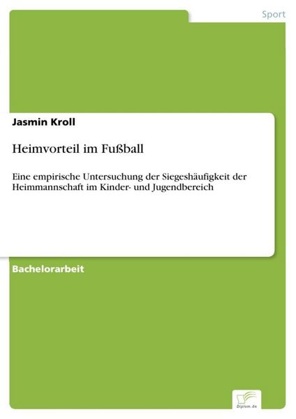 Produktbild: Heimvorteil im Fu&szlig;ball