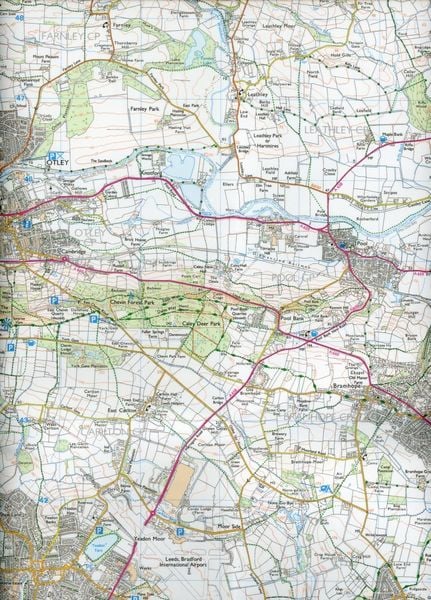 Produktbild: Lower Wharfedale and Washburn Valley