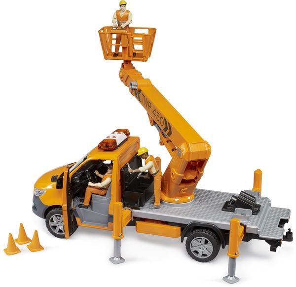 Produktbild: bruder 02679 MB Sprinter Arbeitsb&uuml;hne mit L+S Modul