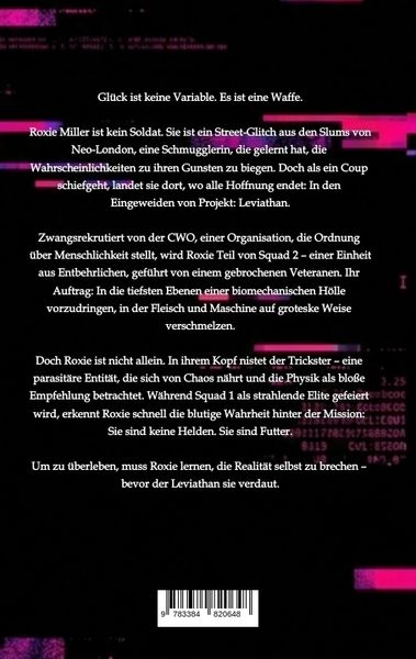Produktbild: Trickster: Glitch - Biopunk, Grimdark Sci-Fantasy & Body-Horror Roman