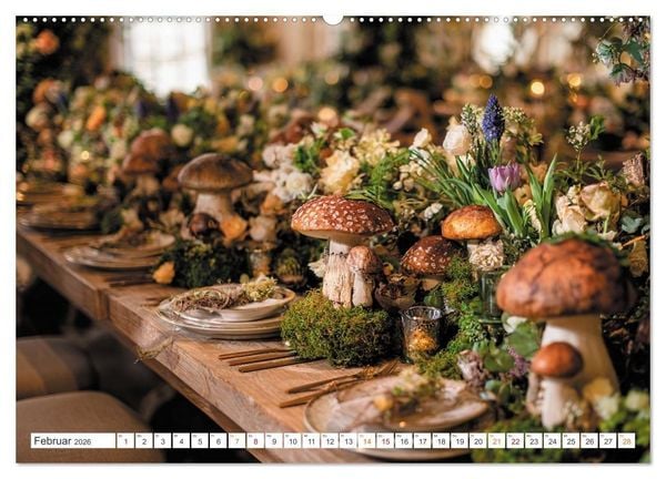 Produktbild: Kulinarische Eleganz (Wandkalender 2026 DIN A2 quer), CALVENDO Monatskalender