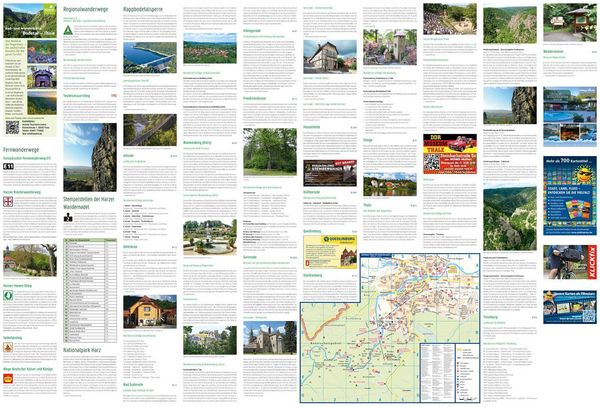 Produktbild: Publicpress Wanderkarte Thale, Bodetal und Umgebung 1:25.000