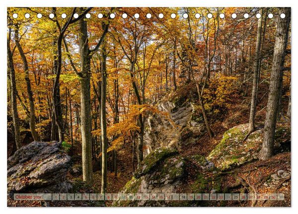 Produktbild: Wanderparadies Schw&auml;bische Alb (Tischkalender 2026 DIN A5 quer), CALVENDO Monatskalender