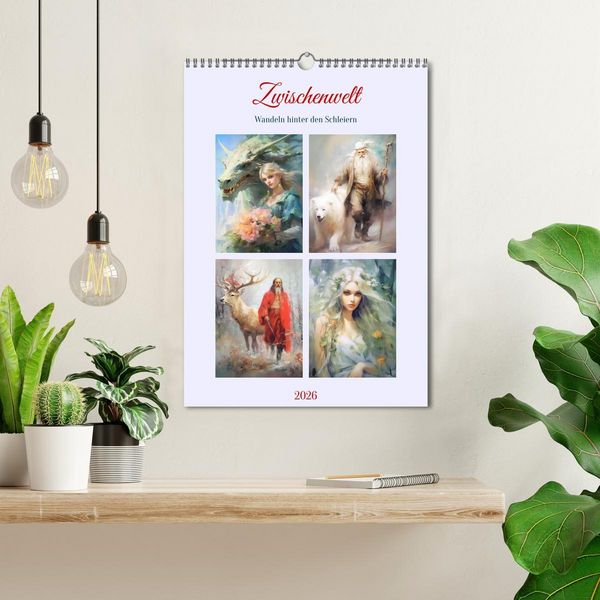 Produktbild: Zwischenwelt. Wandeln hinter den Schleiern (Wandkalender 2026 DIN A3 hoch), CALVENDO Monatskalender