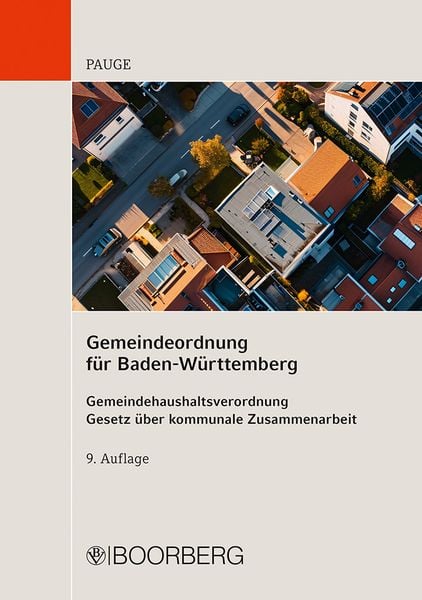 Produktbild: Gemeindeordnung f&uuml;r Baden-W&uuml;rttemberg