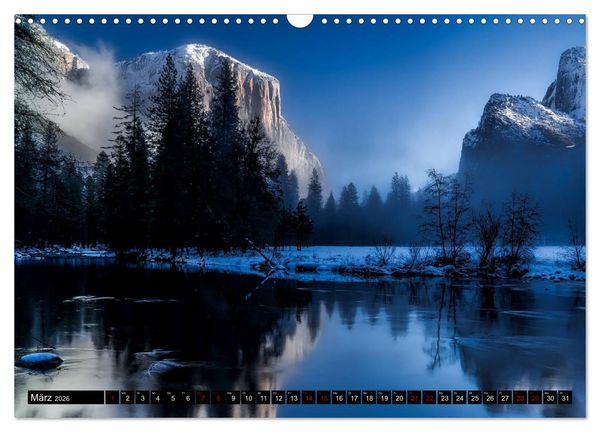 Produktbild: Yellowstone Nationalpark. Tanz auf dem Vulkan (Wandkalender 2026 DIN A3 quer), CALVENDO Monatskalender