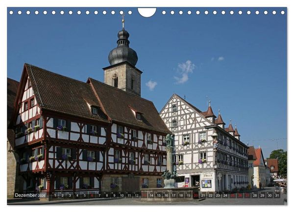 Produktbild: Bummel durch Forchheim (Wandkalender 2026 DIN A4 quer), CALVENDO Monatskalender