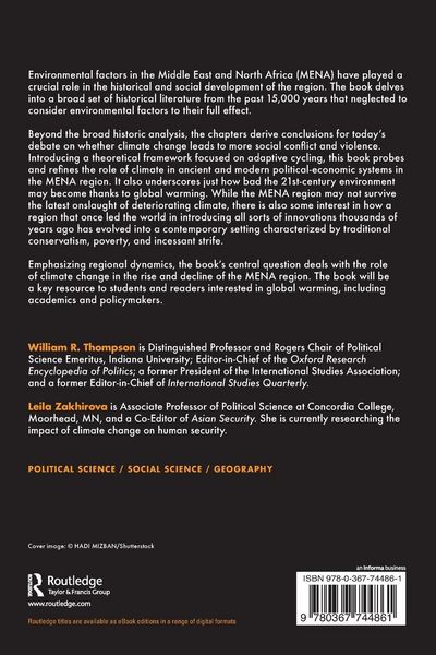 Produktbild: Climate Change in the Middle East and North Africa