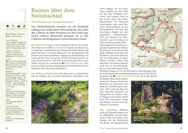 Produktbild: Wandergenuss Elsass und Vogesen