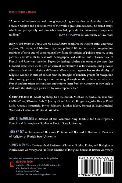 Produktbild: Politics and Religion in the United States and France