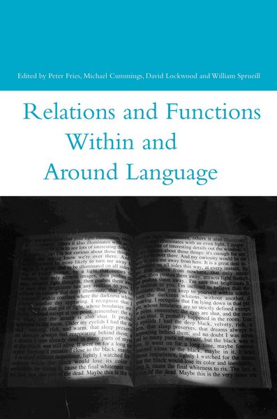 Produktbild: Relations and Functions within and around Language