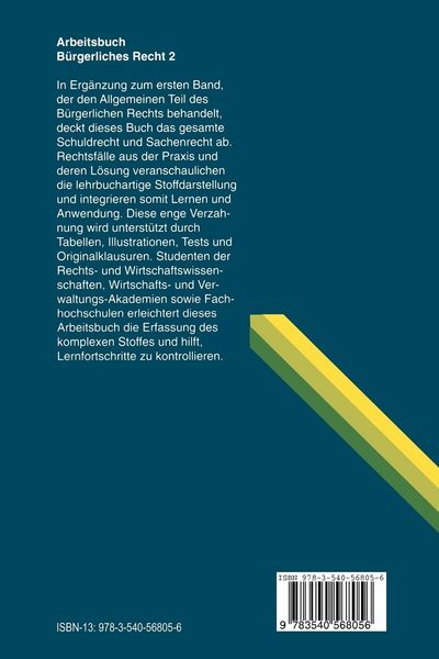 Produktbild: Arbeitsbuch Bürgerliches Recht 2