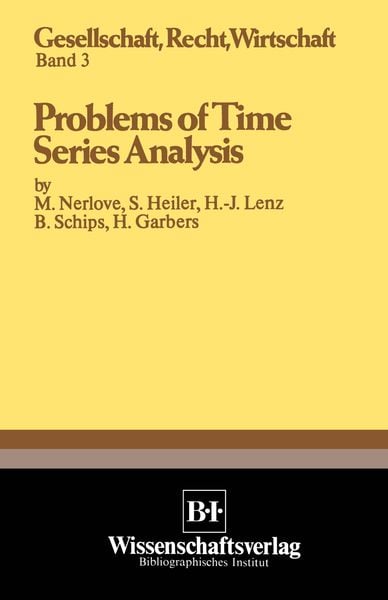 Produktbild: Problems of Time Series Analysis