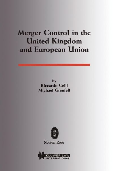 Produktbild: Merger Control in the United Kingdom and European Union