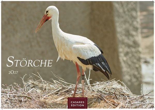 Produktbild: St&ouml;rche Kalender 2027 &ndash; Wandkalender | Fotokalender Tierkalender 35x50cm Grosses Format - Inspirierende Storch-Motive f&uuml;r Natur- und Tierkalenderliebhaber.