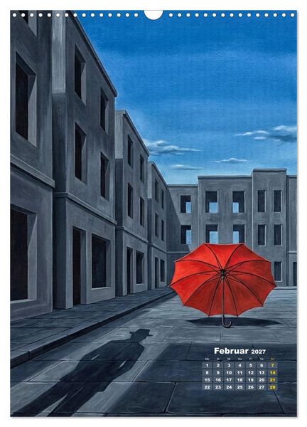 Produktbild: Dali und Magritte: zwei surreale Wirklichkeiten (Wandkalender 2027 DIN A3 hoch), CALVENDO Monatskalender
