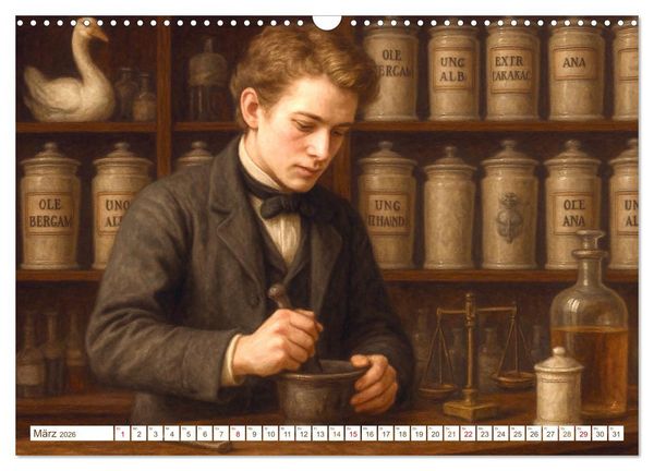 Produktbild: Theodor Fontane (Wandkalender 2026 DIN A3 quer), CALVENDO Monatskalender