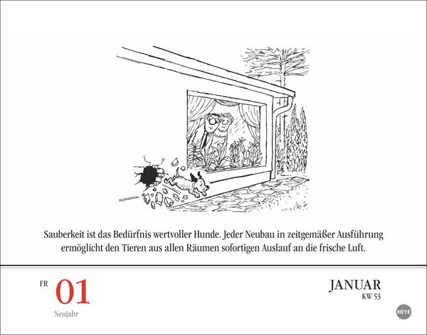 Produktbild: Loriot Tagesabrei&szlig;kalender 2027