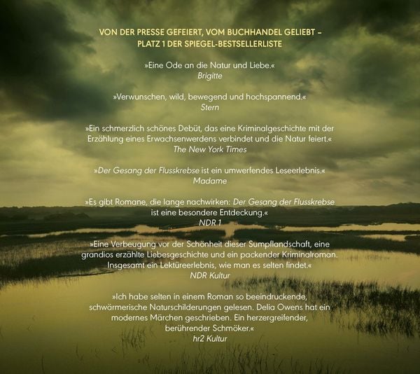 Produktbild: Der Gesang der Flusskrebse