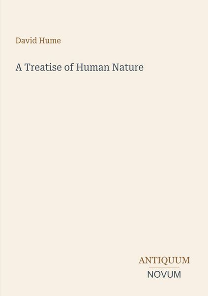 Produktbild: A Treatise of Human Nature