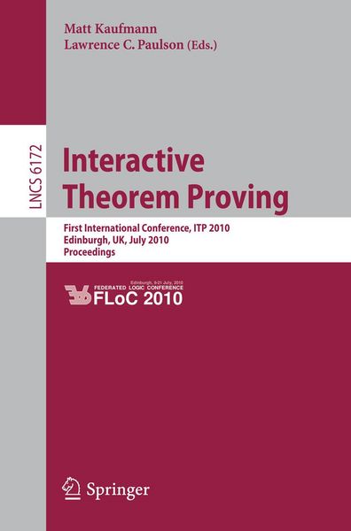 Produktbild: Interactive Theorem Proving