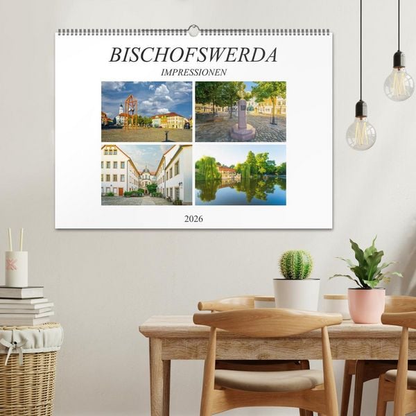 Produktbild: Bischofswerda Impressionen (Wandkalender 2026 DIN A2 quer), CALVENDO Monatskalender