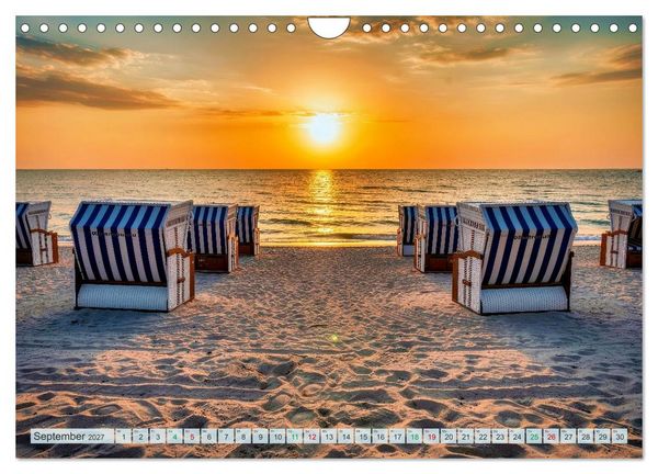 Produktbild: Ostsee Momente (Wandkalender 2027 DIN A4 quer), CALVENDO Monatskalender