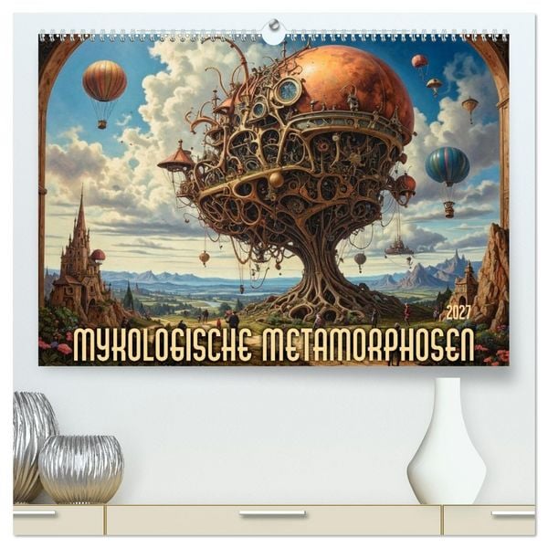 Produktbild: Mykologische Metamorphosen (hochwertiger Premium Wandkalender 2027 DIN A2 quer), Kunstdruck in Hochglanz