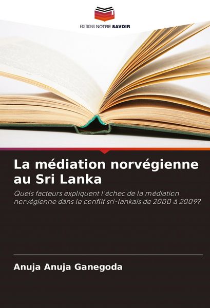 Produktbild: La m&eacute;diation norv&eacute;gienne au Sri Lanka