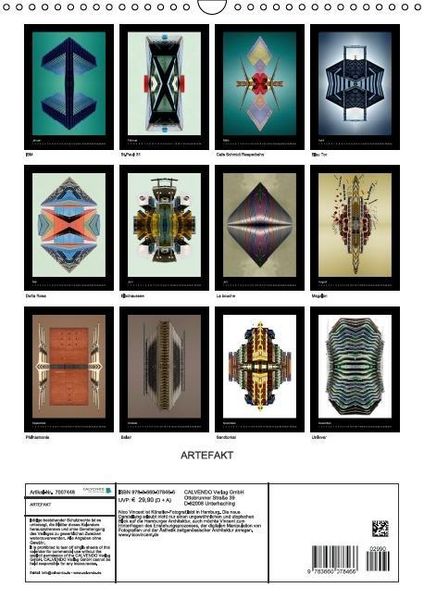 Produktbild: Artefakt (Wandkalender immerw&auml;hrend DIN A3 hoch)