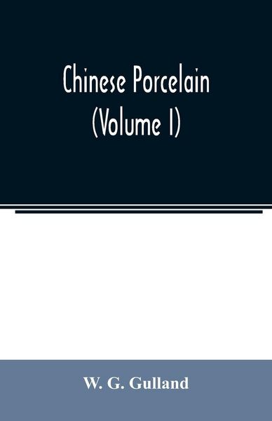 Produktbild: Chinese porcelain (Volume I)